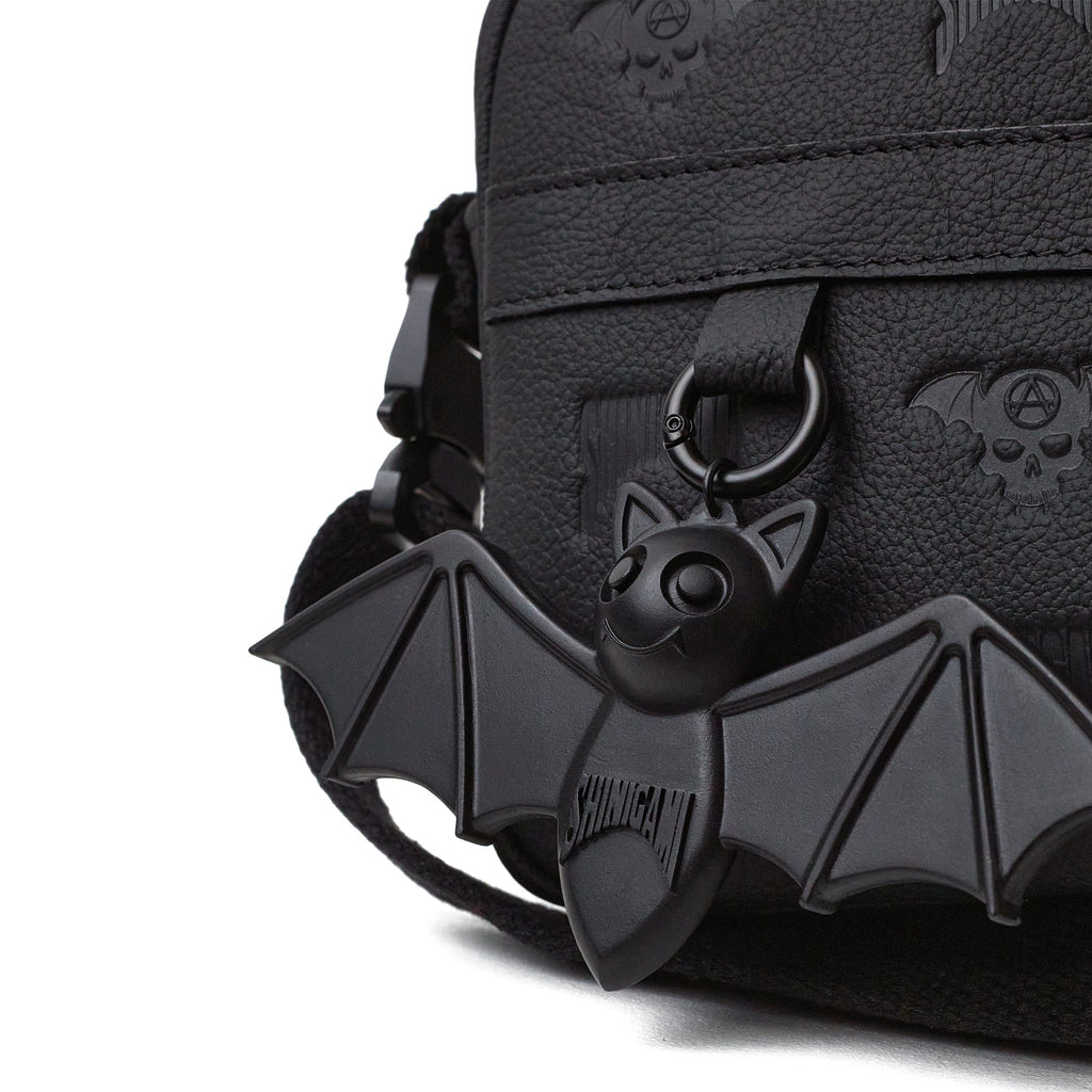 PRE-ORDER "BEEP THE BAT" CROSSBODY BAG - BLACK