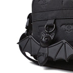 PRE-ORDER "BEEP THE BAT" CROSSBODY BAG - BLACK