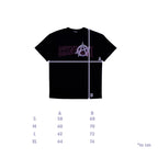 ANARCHY SHINE TEE BLACK