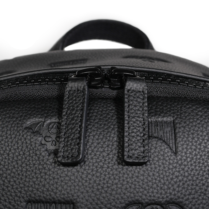 «BEEP THE BAT» LEATHER BACKPACK