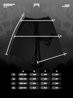 Shinigami Couture bobby shorts black size chart