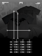 Shinigami Couture black bobby tee size chart 