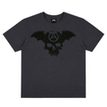 Shinigami Couture dark gray bobby tee with puff skull print