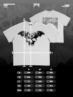 Shinigami Couture white bobby tee size chart 