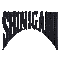 Shinigami Couture animated arched black brand logo