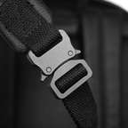 Shinigami Couture leather backpack metal tactical buckle detail