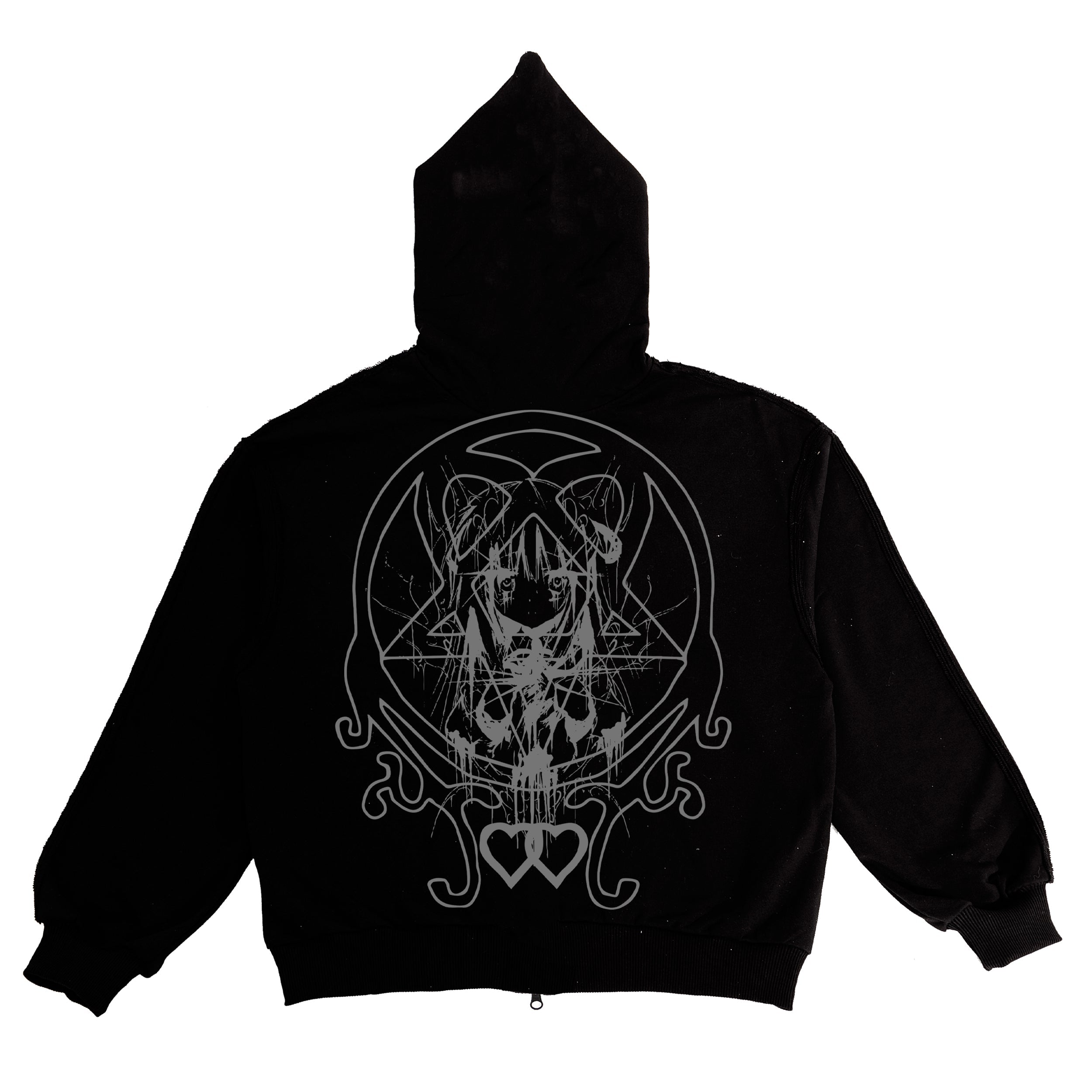 DARK CRUSADER FULL ZIP HOODIE